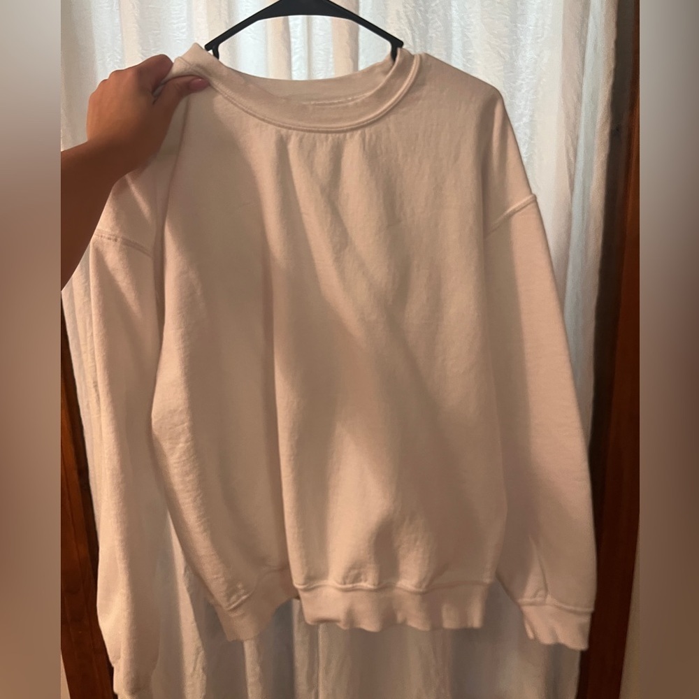 White Crew Neck